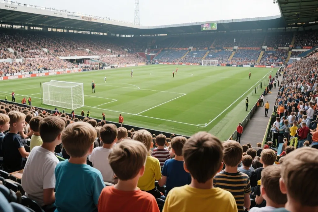 校园足球比赛现场